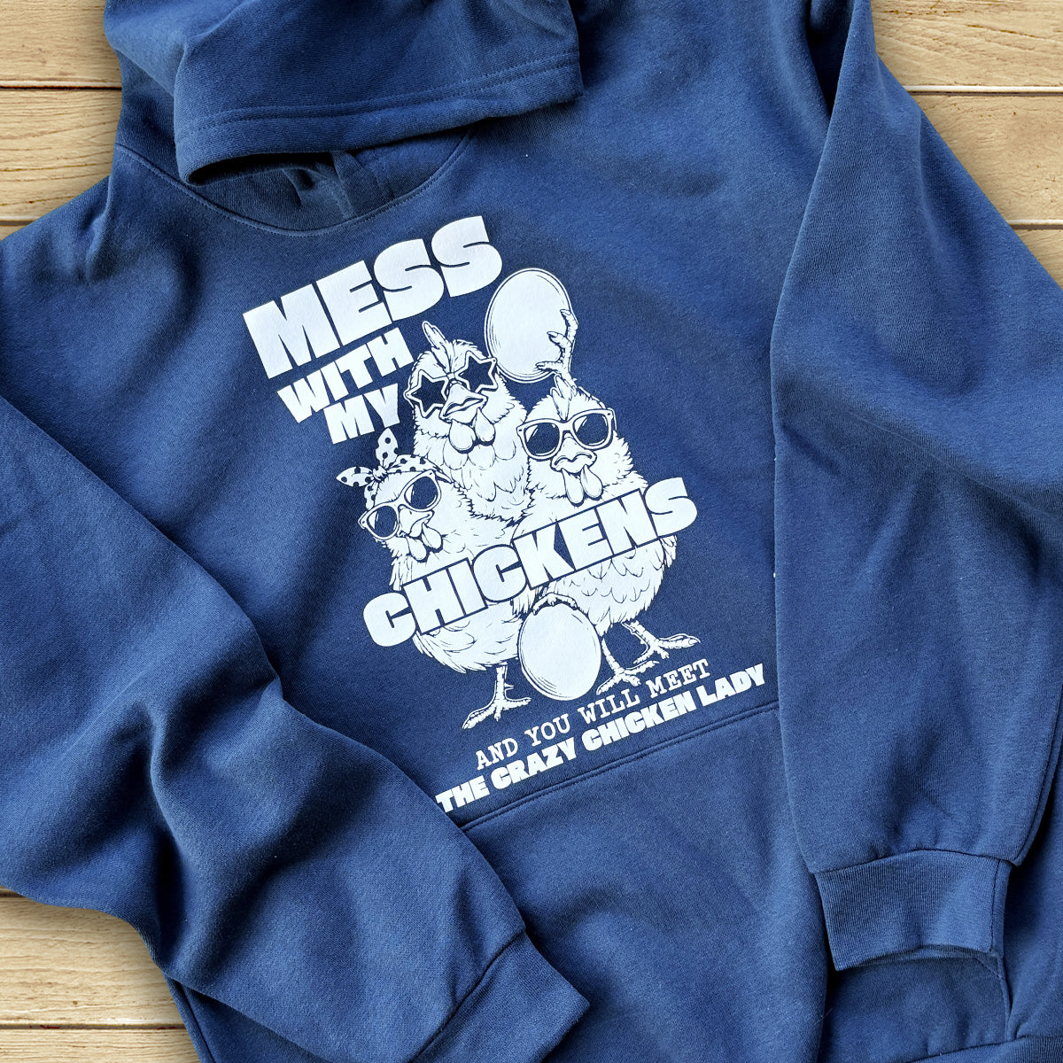 Premium 2026 Mess With My Chickens Hoodie