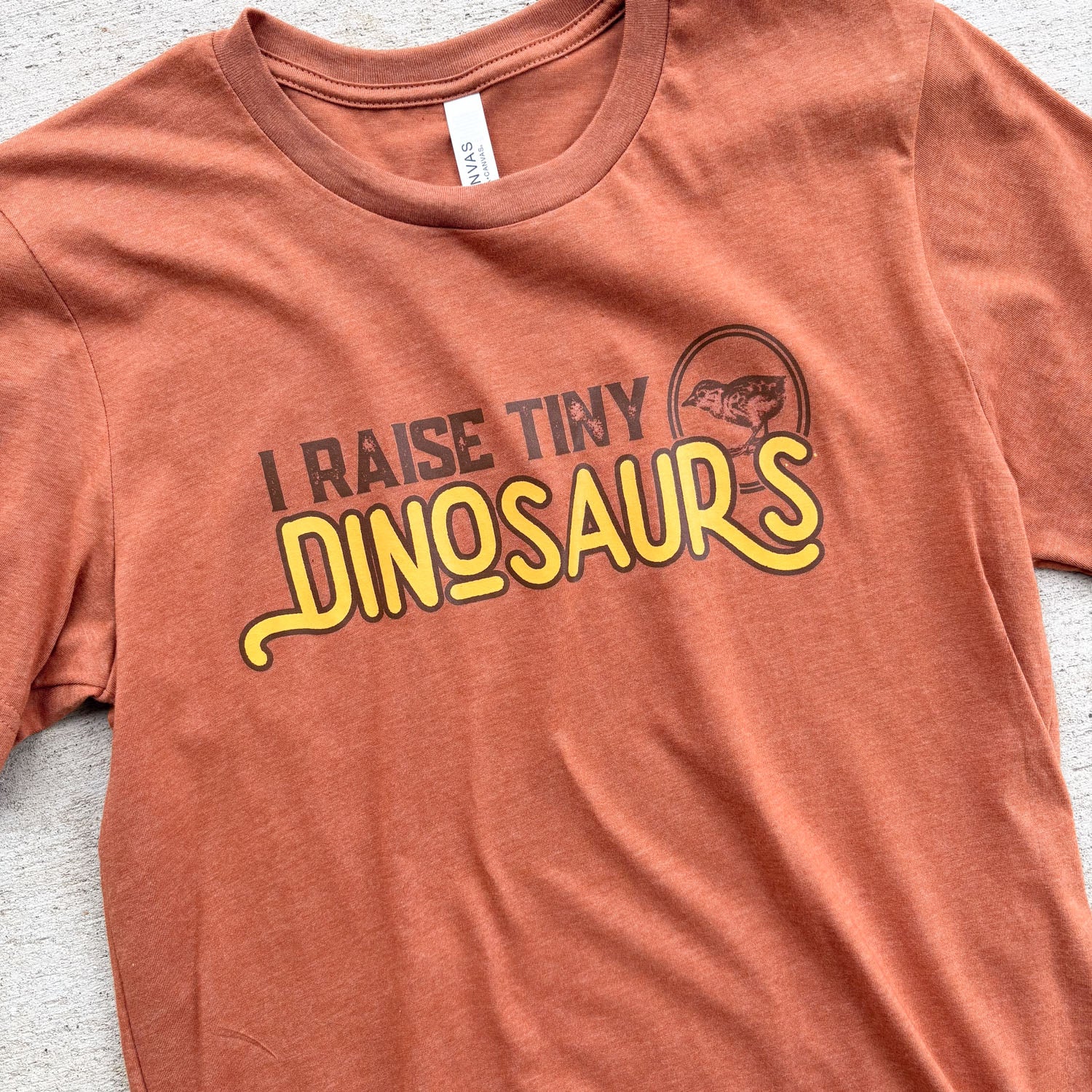 Tiny Dino Chicken Tee