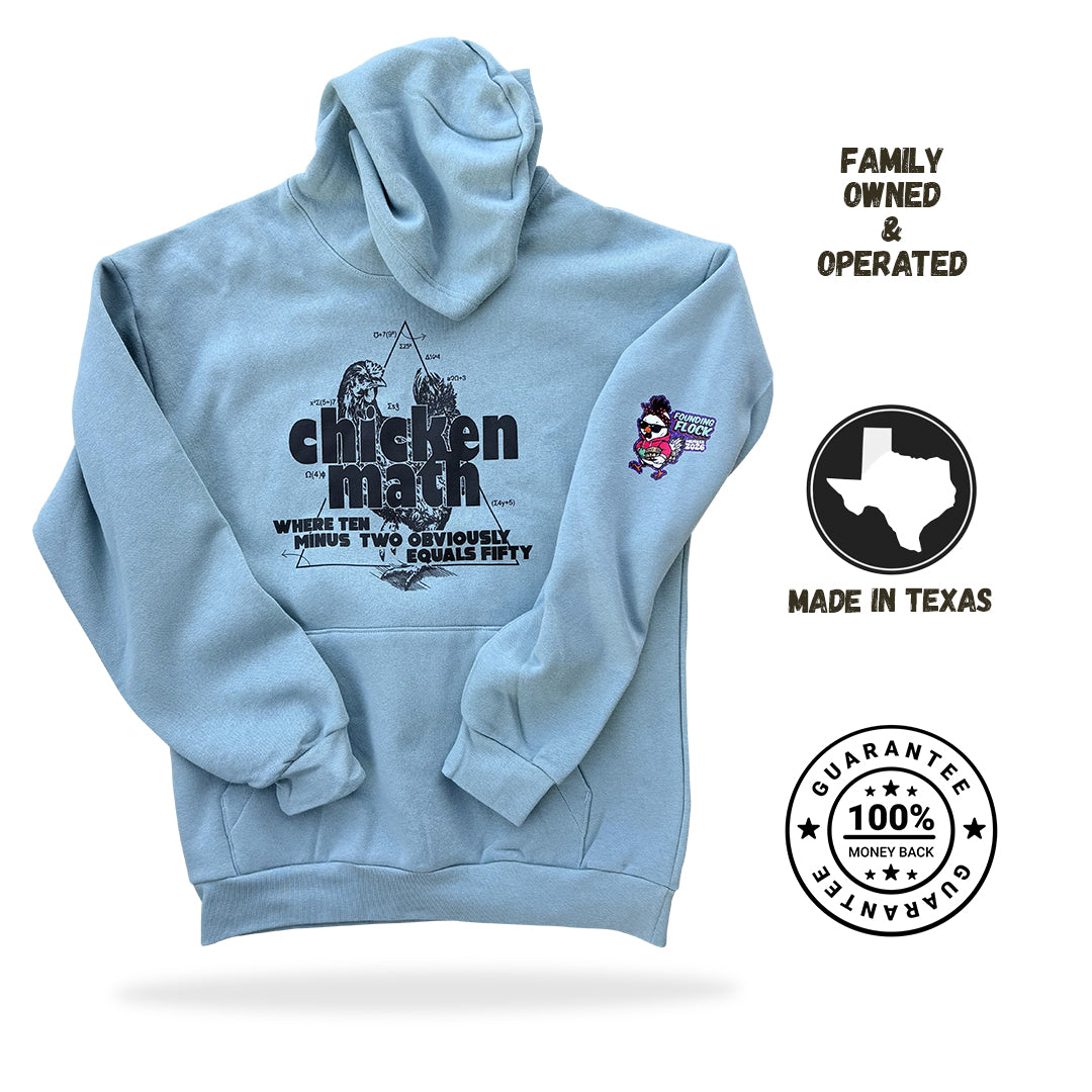 Premium 2026 Chicken Math Hoodie