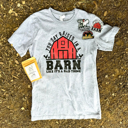 Raised in a Barn