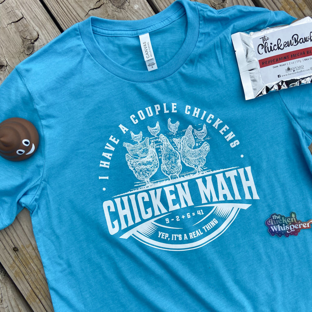 Chicken Math - Aqua