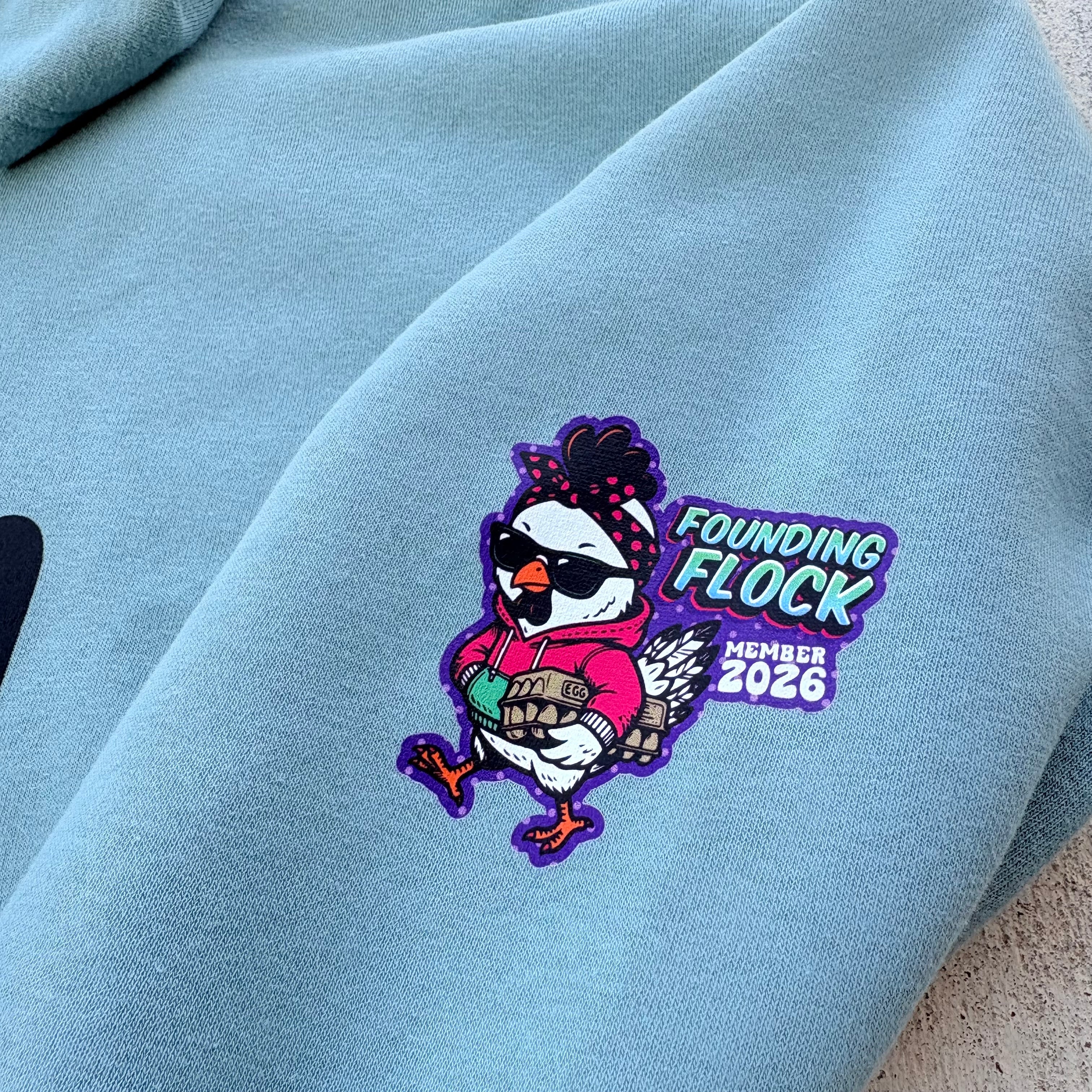 Premium 2026 Chicken Math Hoodie