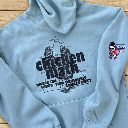 Premium 2026 Chicken Math Hoodie