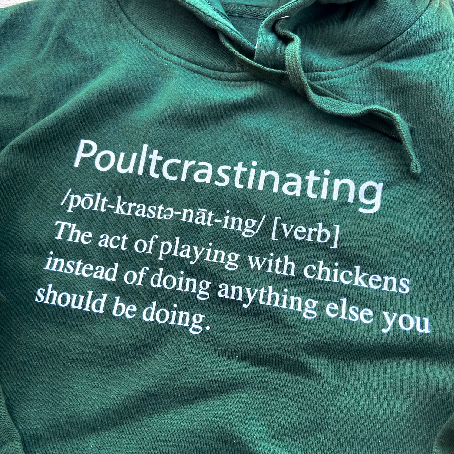 Poultcrastinating Hoodie