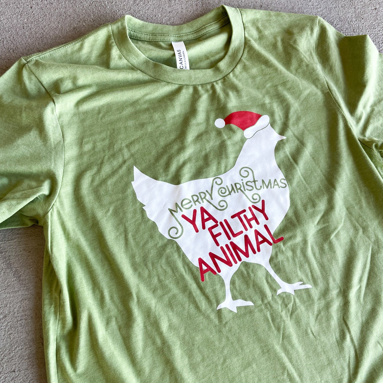 christmas chicken shirt