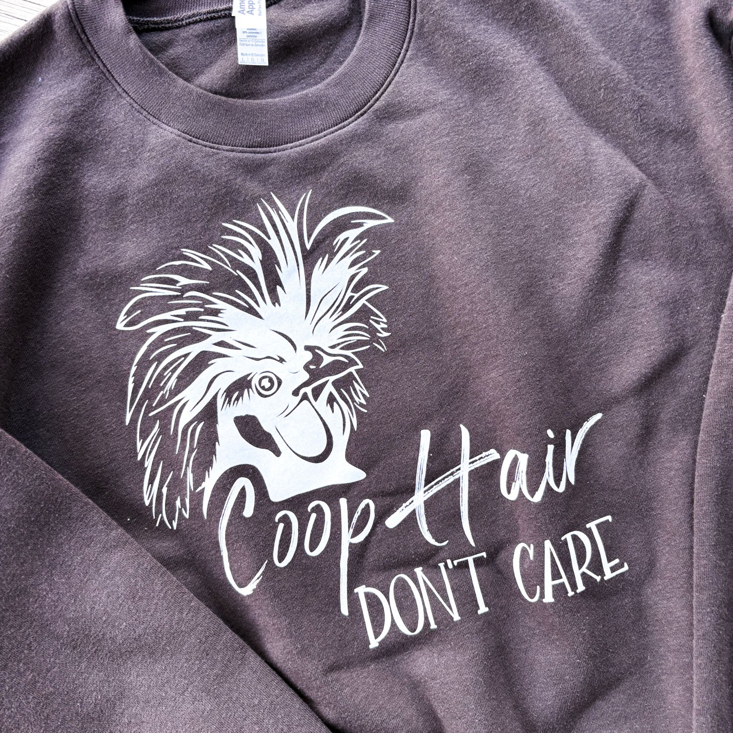 Coop Hair Cropped Sweatshirt