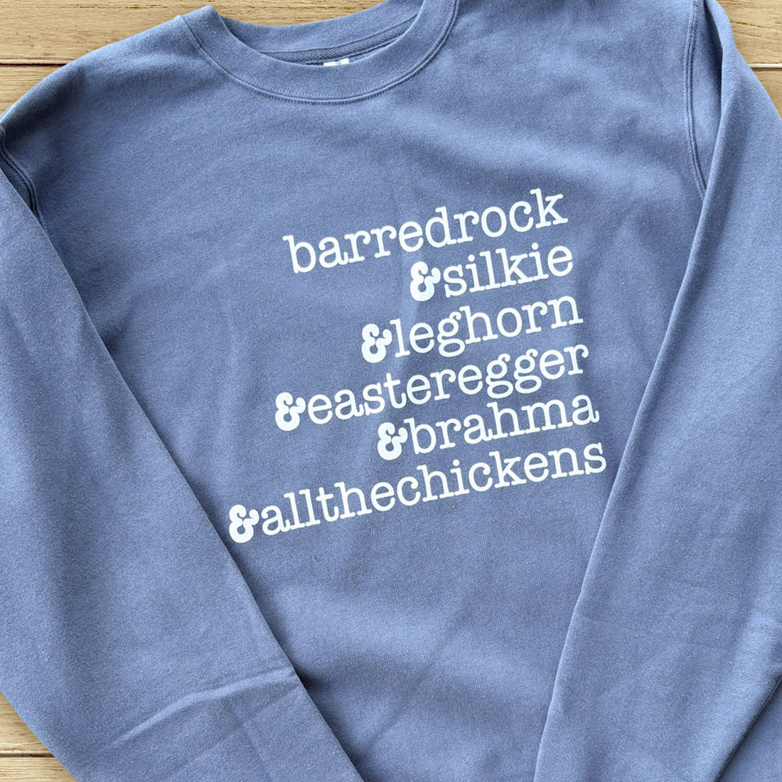 Chicken Breeds Sweatshirt