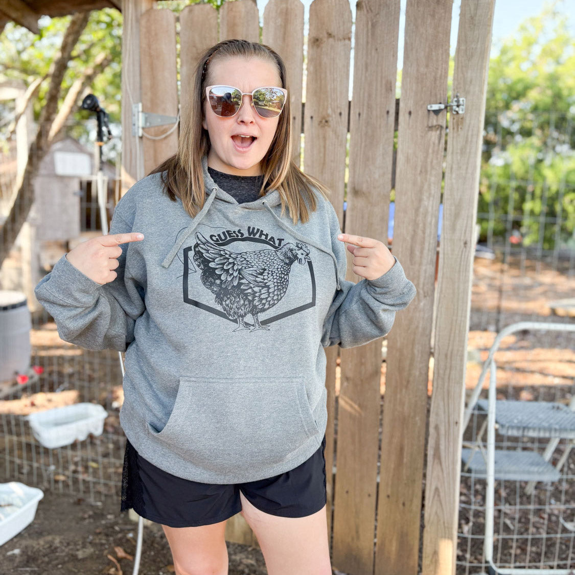 Chicken Butt Hoodie