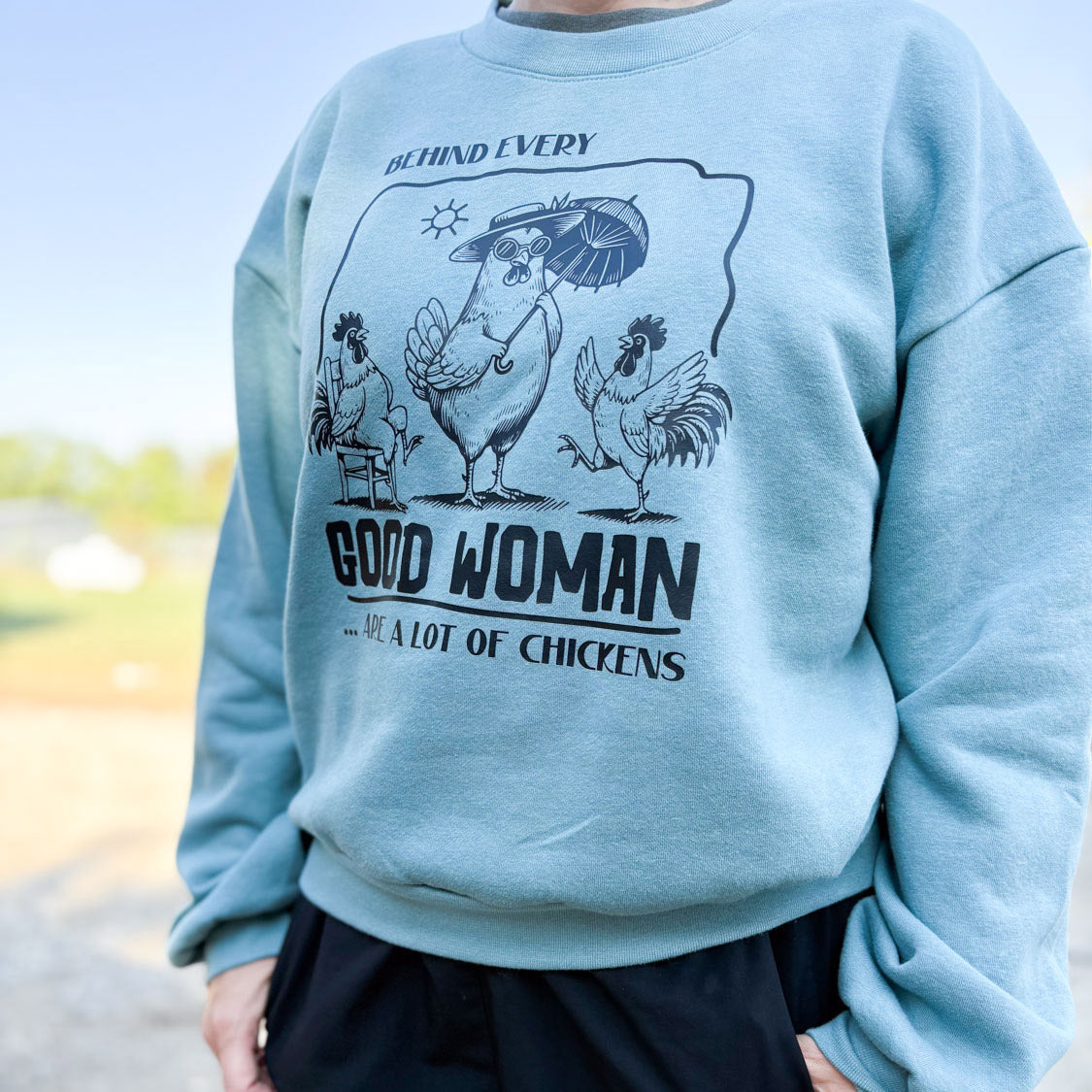 Good Woman Cropped Sweatshirt