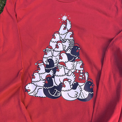 Chick-mas Tree Long Sleeve