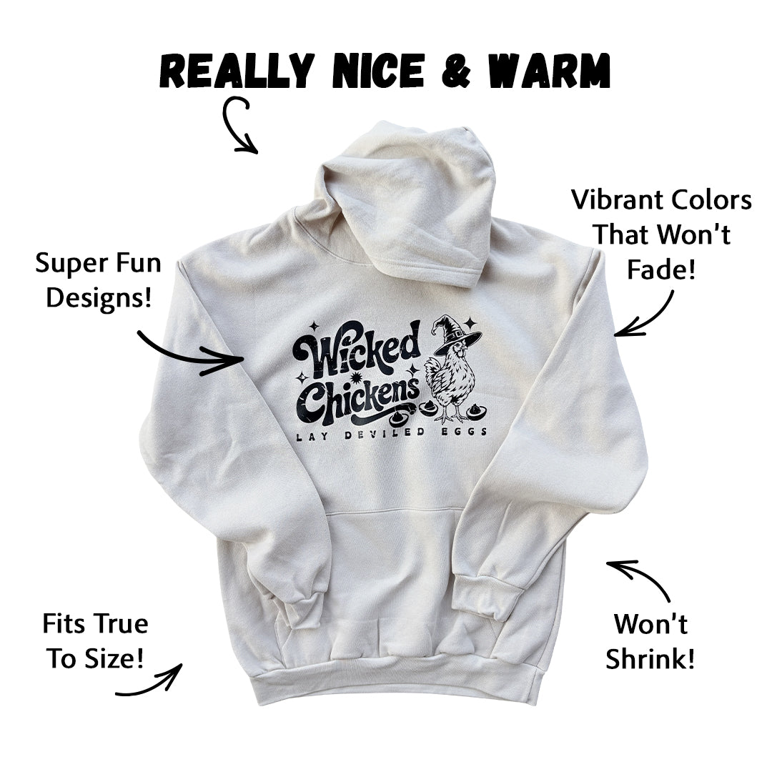 *Limited Edition* Premium 2026 Wicked Chickens Hoodie
