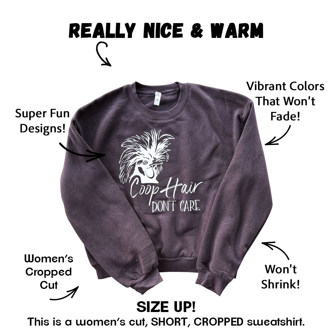 Coop Hair Cropped Sweatshirt