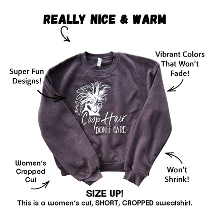 Coop Hair Cropped Sweatshirt
