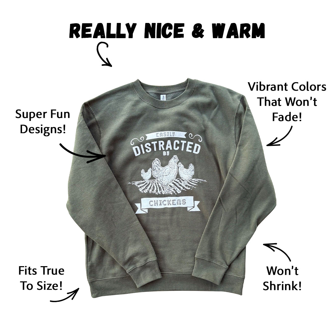 Easily Distracted Sweatshirt