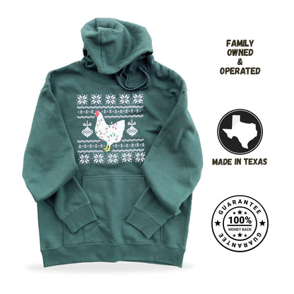 Ugly Christmas Chicken Hoodie