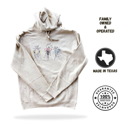 Chicken Glasses Hoodie