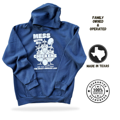 Premium 2026 Mess With My Chickens Hoodie