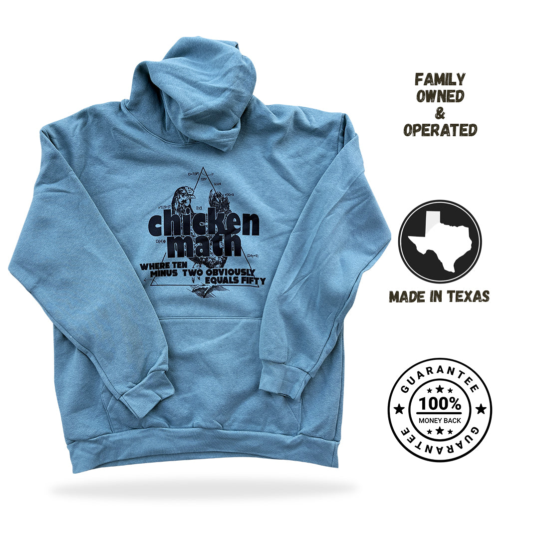 Premium 2026 Chicken Math Hoodie