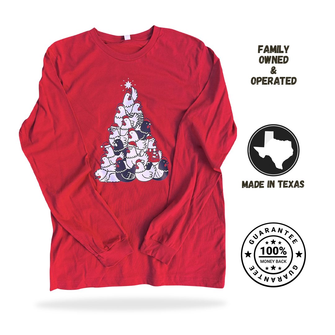 Chick-mas Tree Long Sleeve